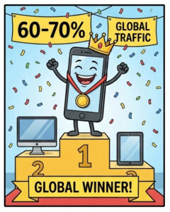 Smartphone oder Computer? Wer im Internet wirklich das Sagen hat 1 Smartphone oder Computer? Wer gewinnt?