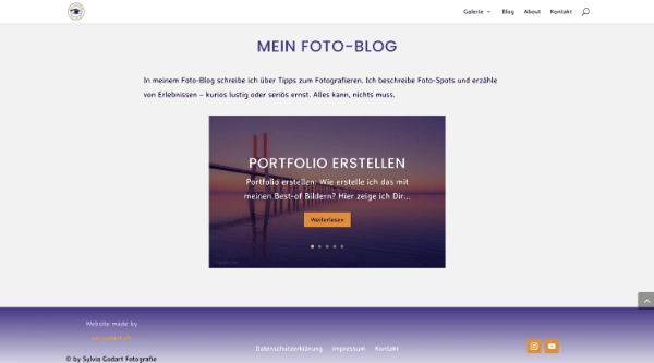 website sylvia foto blog