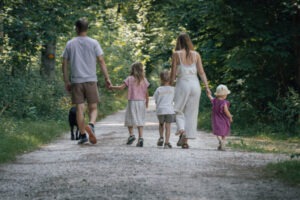 Family-shooting outdoor